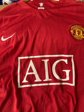 Cargar imagen en el visor de la galería, Camiseta Manchester United 2007-08 XL 7 Ronaldo
