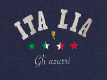 Cargar imagen en el visor de la galería, Camiseta Gli Azurri
