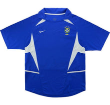Cargar imagen en el visor de la galería, camiseta visitante selección brasil 2002 M
