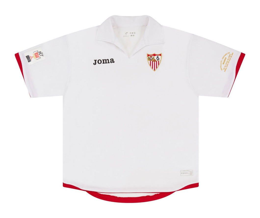 Camiseta Sevilla 2006-07 Edición especial Final Copa del Rey L