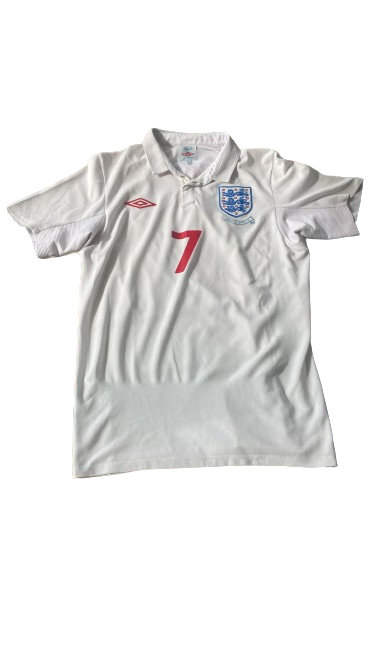 Camiseta Inglaterra 2010 M 7 Beckham