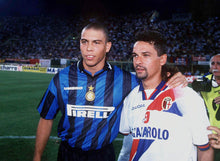 Cargar imagen en el visor de la galería, Camiseta visitante del Bologna  1997-98 10 Baggio

