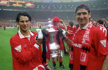 Cargar imagen en el visor de la galería, Camiseta Manchester United 1992-94 L
