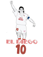 Cargar imagen en el visor de la galería, Camiseta el Diego 10
