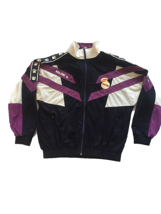 Foot Collectors Chaqueta de chándal reversible del Real Madrid Kelme