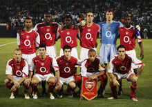 Cargar imagen en el visor de la galería, Camiseta Arsenal FC 2002–04 Home – Talla L | The Invincibles
