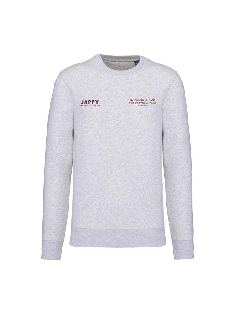 Sudadera Gris Eco Jappy Football Fans