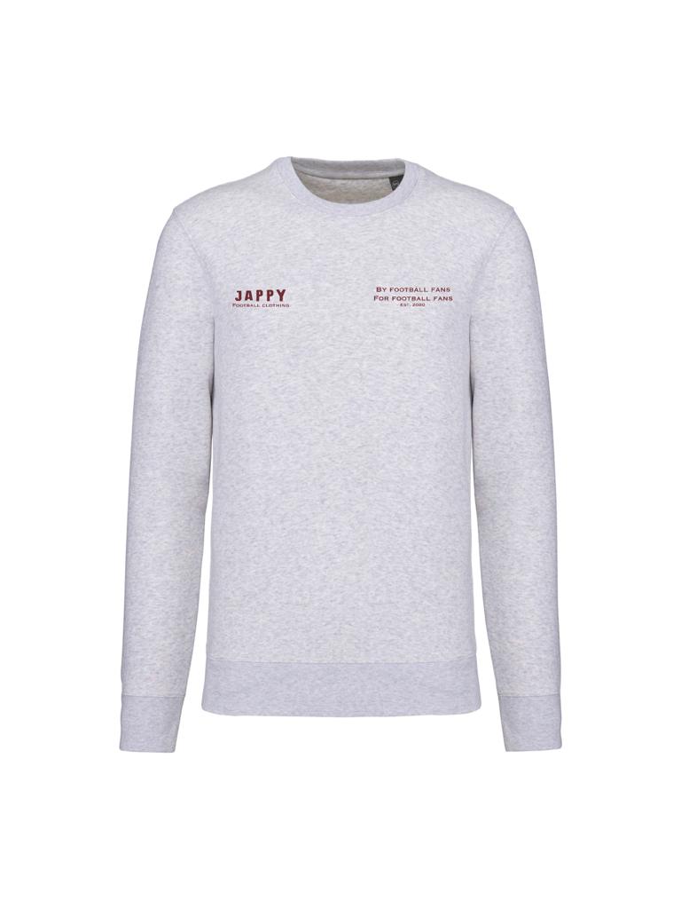 Sudadera Gris Eco Jappy Football Fans