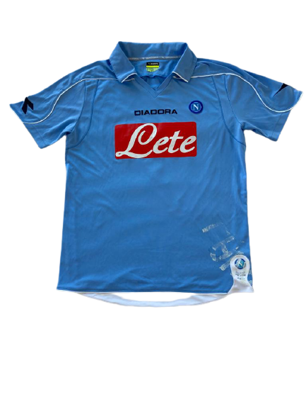 Camiseta Nápoles 2008 -09  # 7 Lavezzi M
