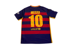 Cargar imagen en el visor de la galería, Camiseta FC Barcelona 2011-12 #10 Messi XXS

