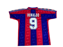 Cargar imagen en el visor de la galería, Camiseta FC Barcelona 96-97 #9 Ronaldo
