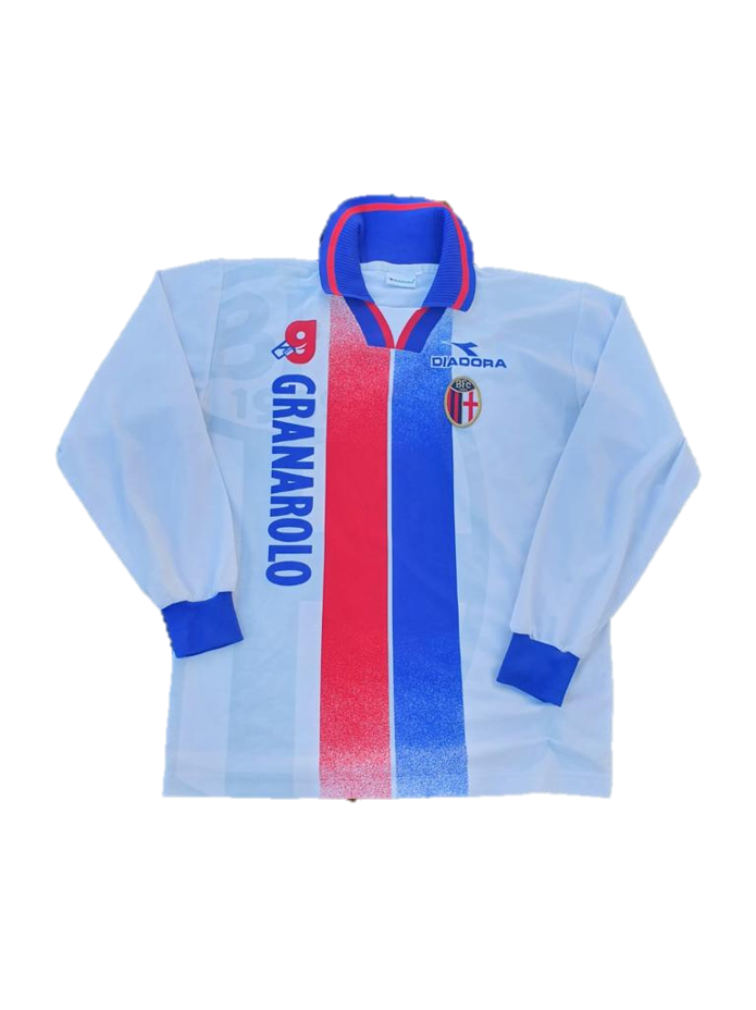 Camiseta visitante del Bologna 1997-98