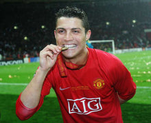 Cargar imagen en el visor de la galería, Camiseta Manchester United 2007-08 XL 7 Ronaldo
