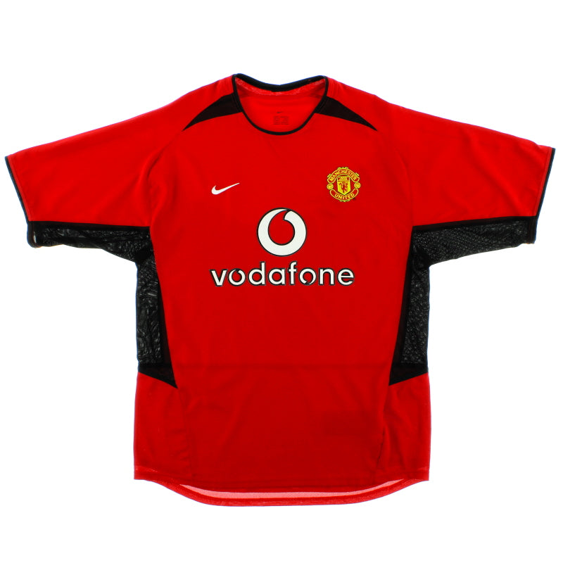Camiseta Manchester United 2002-03 M #7 BECKHAM