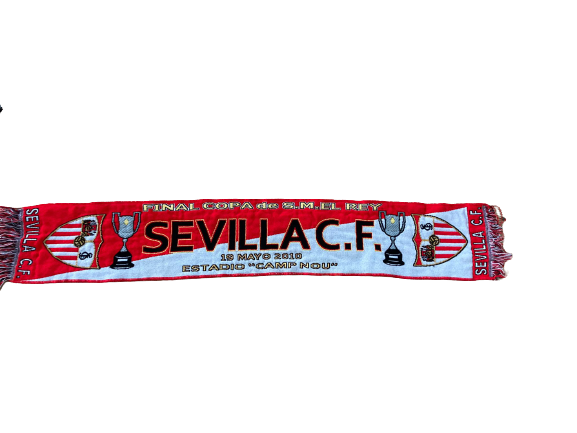 Bufanda Sevilla edición especial Final Copa del Rey 2010
