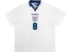 Cargar imagen en el visor de la galería, Camiseta Inglaterra 1996  M-L #8 Gascoigne
