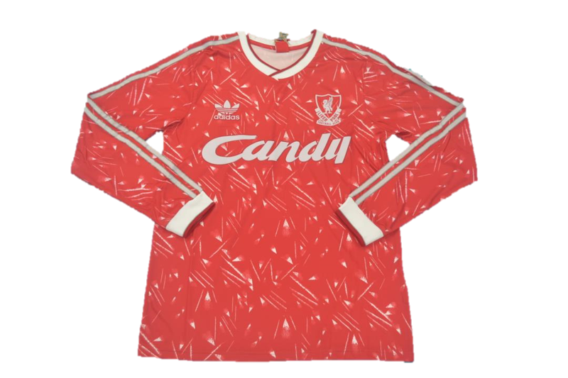 Da Camiseta de manga larga Liverpool 1989-1990 S