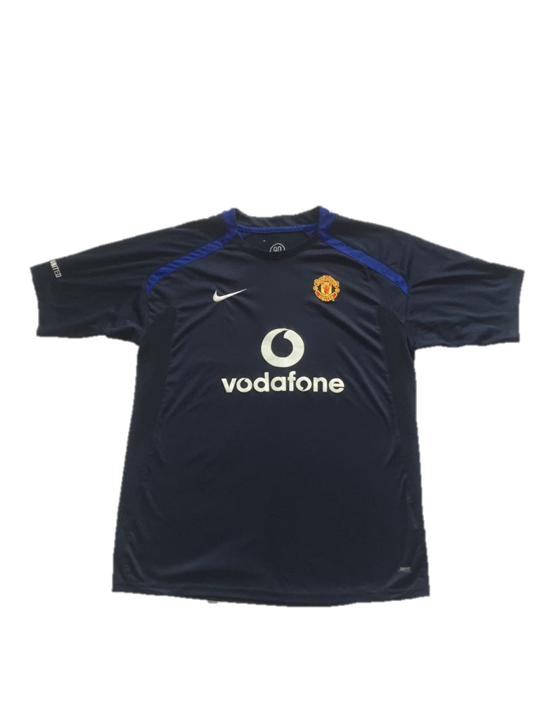 Camiseta de entrenamiento de Alex Ferguson del Manchester United 2001-02 (Talla niño 13-15 años)