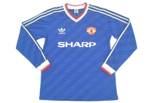 Cargar imagen en el visor de la galería, Camiseta Manchester visitante de manga larga Manchester United 1986-88
