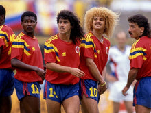 Cargar imagen en el visor de la galería, Camiseta visitante de Colombia M  1990-92  #10 M
