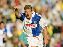 Cargar imagen en el visor de la galería, Camiseta Blackburn Rovers 1994-95 9 Shearer M
