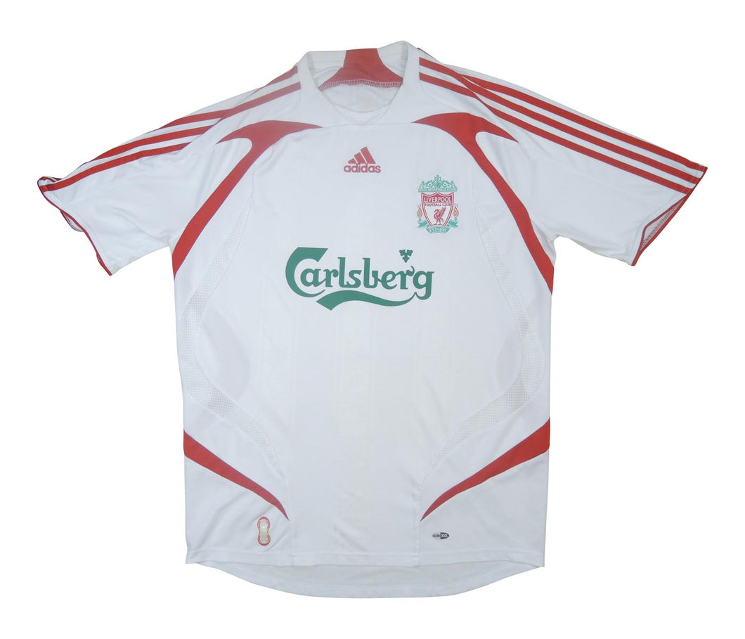 Camiseta visitante Liverpool 2007-08 L